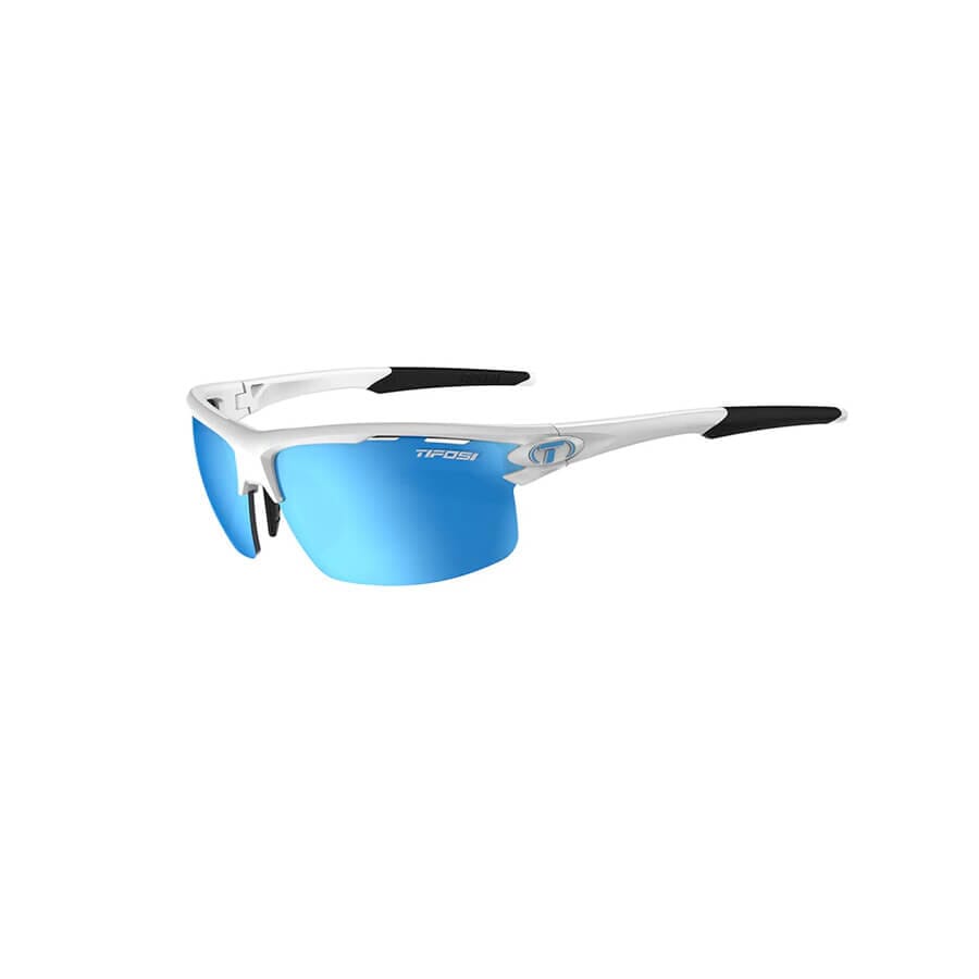 Tifosi Rivet Apparel Tifosi Optics Matte White/Clarion Blue/AC Red/Clear 