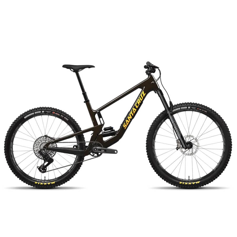 Santa Cruz 5010 5 C GX AXS Kit Bikes Santa Cruz Bicycles Gloss Black XS 