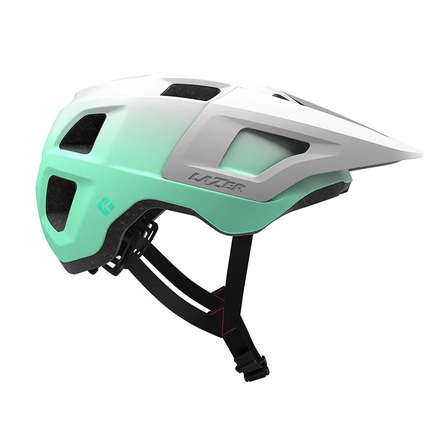 Lazer Finch KinetiCore Helmet Apparel Lazer Matte White / Mint U 