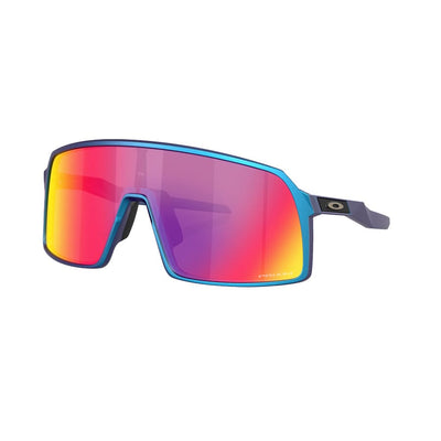 Oakley Sutro Apparel Oakley Matte Cyan / Blue Colorshift w/ Prizm Road 