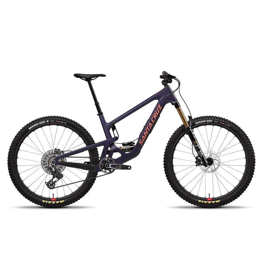 Santa Cruz Hightower 4 CC X0 AXS Reserve Bikes Santa Cruz Bikes Matte Deep Purple S 