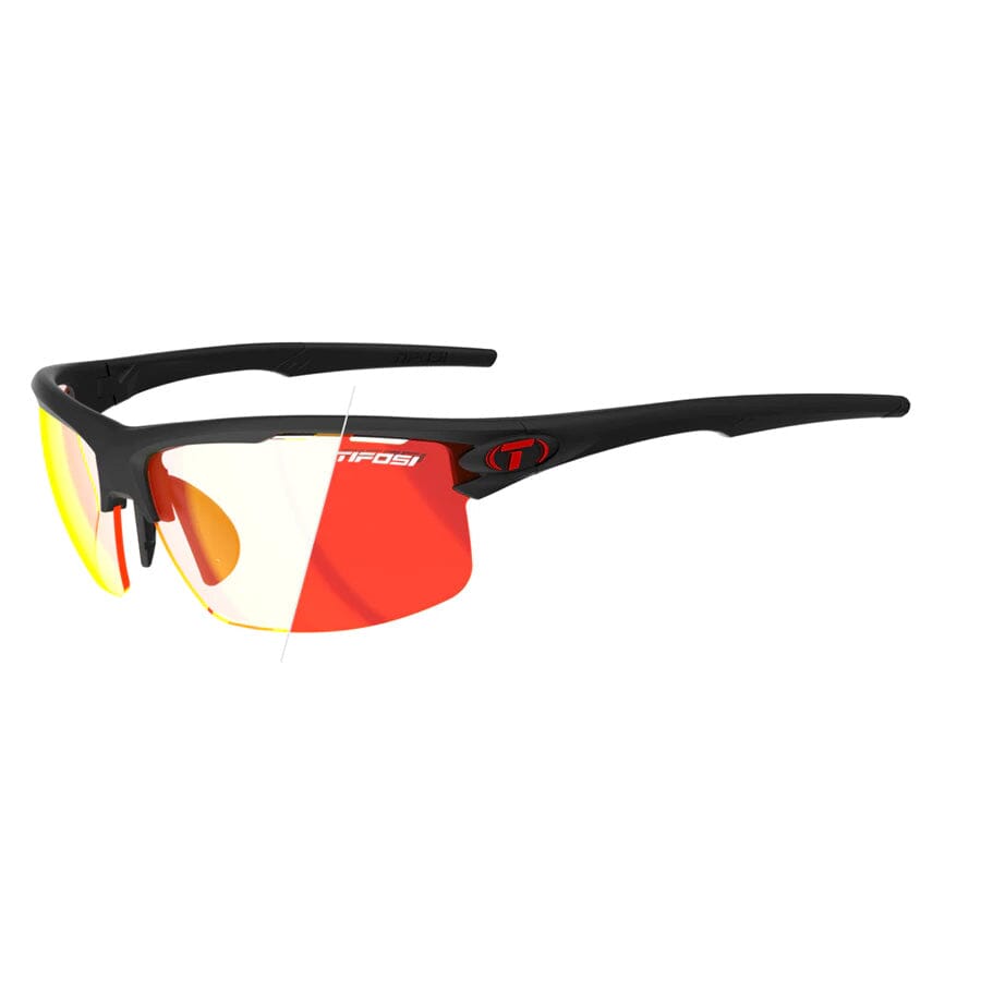 Tifosi Rivet Apparel Tifosi Optics Matte Black Clarion Red Fototec 