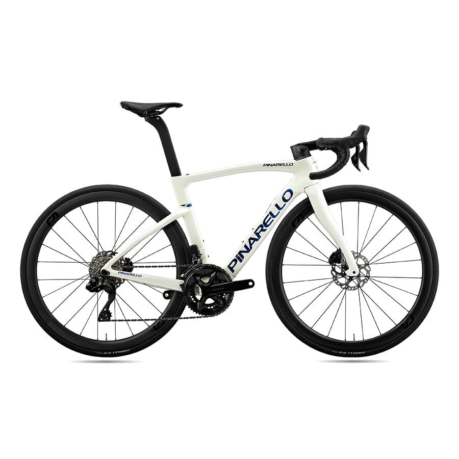 Pinarello F5 Disc 105 Di2 Bikes Pinarello Furious White 43 