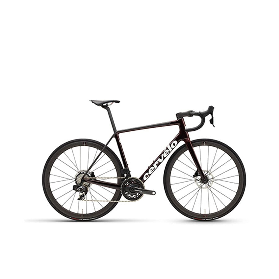 Cervelo R5 Force eTap AXS Bikes Cervelo Oxblood 48 