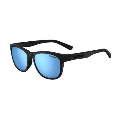 Tifosi Swank Apparel Tifosi Optics BlackOut / Sky Blue Polarized Lens 