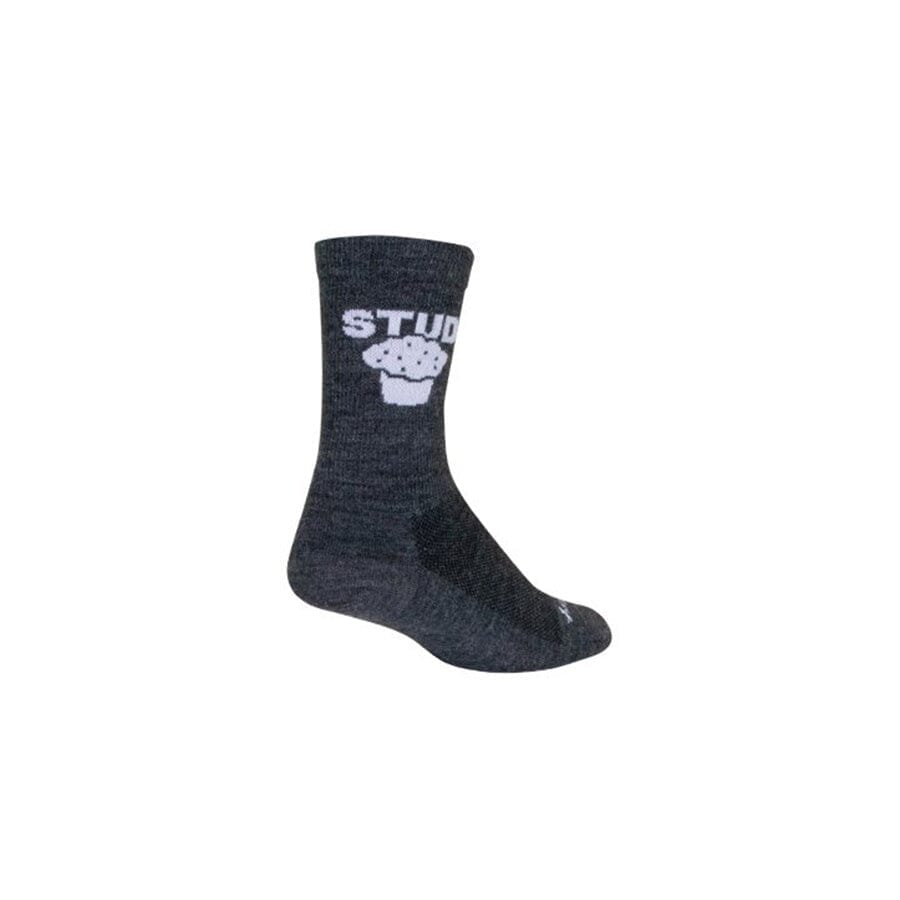 SockGuy Stud Muffin 6" Wool Crew Socks Apparel SockGuy S/M 