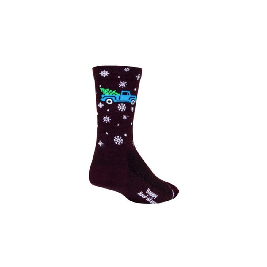 SockGuy Haulidays 6" TurboWool Crew Socks Apparel SockGuy S/M 