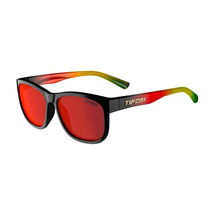 Tifosi Swank XL Apparel Tifosi Optics Bonafide Fade - Smoke Red Lens 