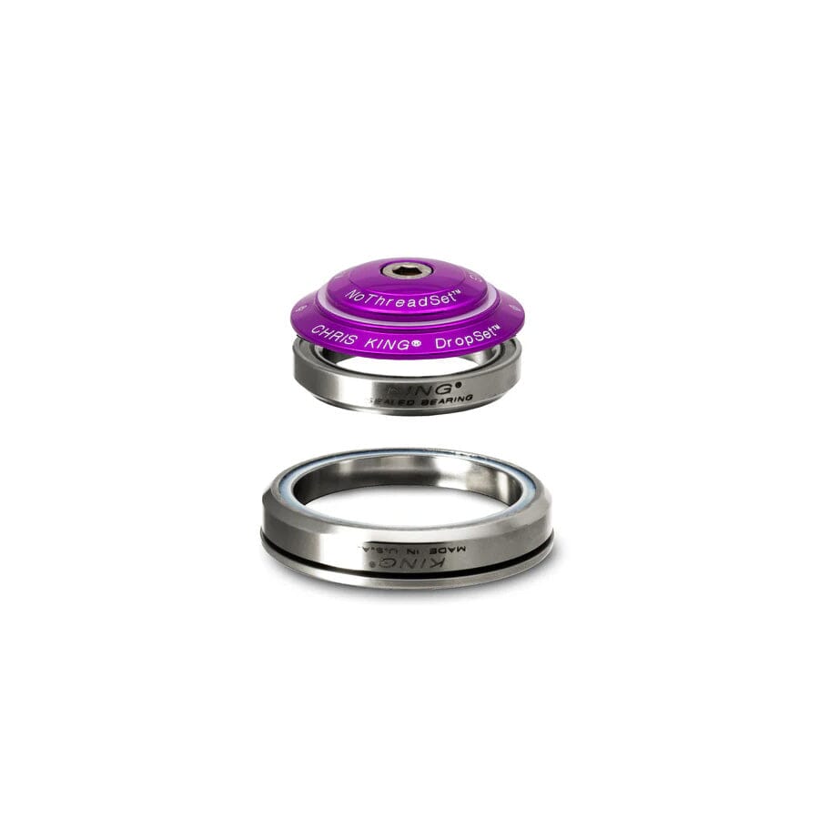 Chris King Dropset 5 Headset Components Chris King 42mm/52mm 3D Violet 