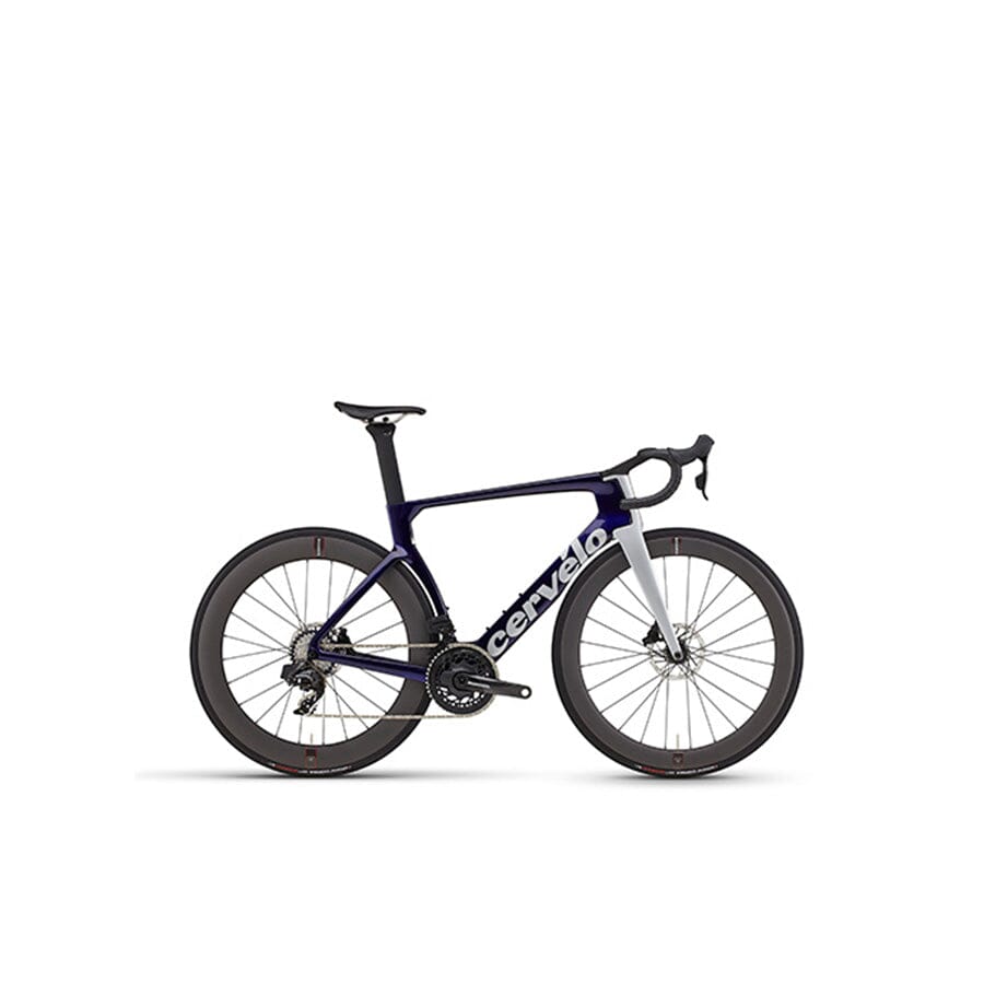 Cervelo S5 Force eTap AXS Bikes Cervelo Sapphire/Ice 51 