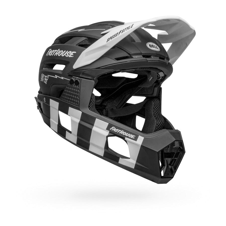 Bell Helmets Super Air R Spherical Apparel Bell Fasthouse Matte Black / White M 