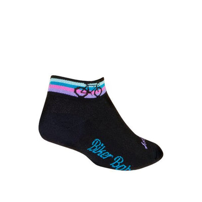 SockGuy 1" Flat-Knit Ladies Sock Apparel SockGuy Biker Babe S/M 