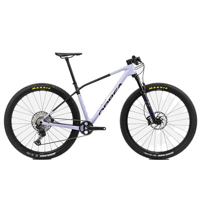 2023 Orbea Alma M10 Bikes Orbea Bikes Digital Lavender (Gloss)- Carbon Raw (Matt) L 