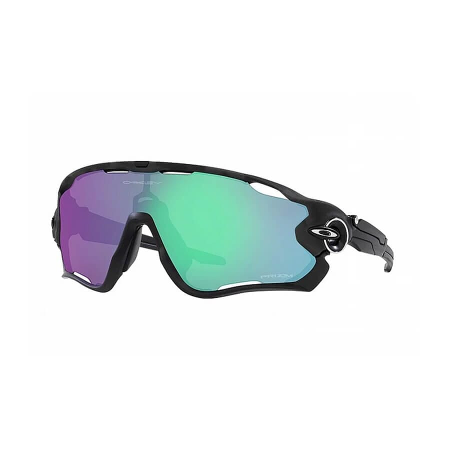 Oakley Jawbreaker Apparel Oakley Prizm Road Jade Lenses, Matte Black Camo Frame 