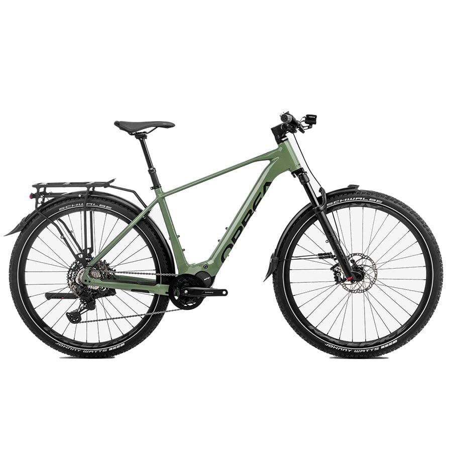 2023 Orbea Kemen SUV 10 28mph Bikes Orbea Bikes Urban Green (Gloss) - Black (Matt) L 