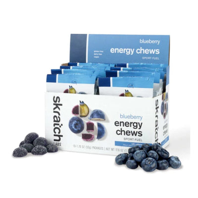 Skratch Labs Sport Energy Chews Accessories Skratch Labs Blueberry Single Pouch 10 Pack 