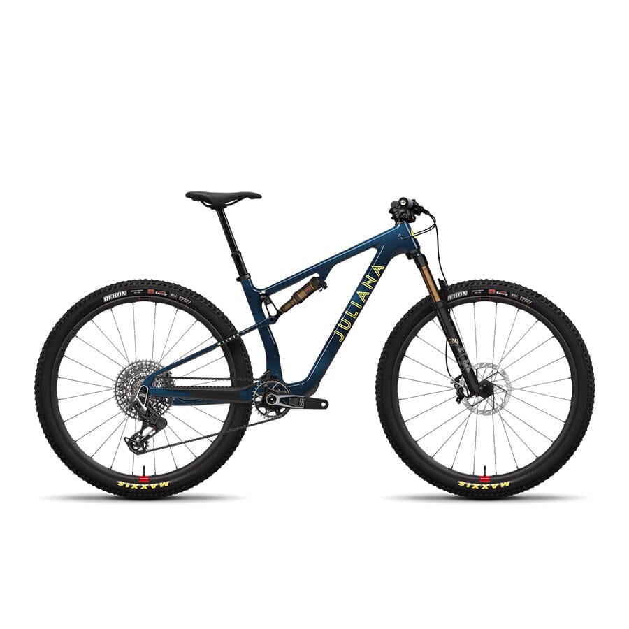 Juliana Wilder 1 CC X0 AXS Reserve TR Bikes Juliana Bikes Translucent Blue S 