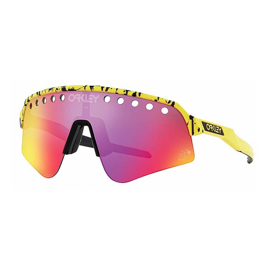 Oakley Sutro Lite Sweep Apparel Oakley Prizm Road Lenses TDF Splatter 