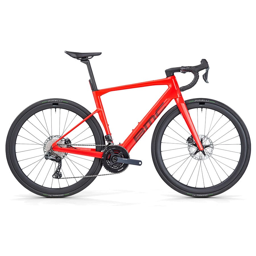 BMC Roadmachine 01 AMP TWO Bikes BMC Neon Red / Black 47 