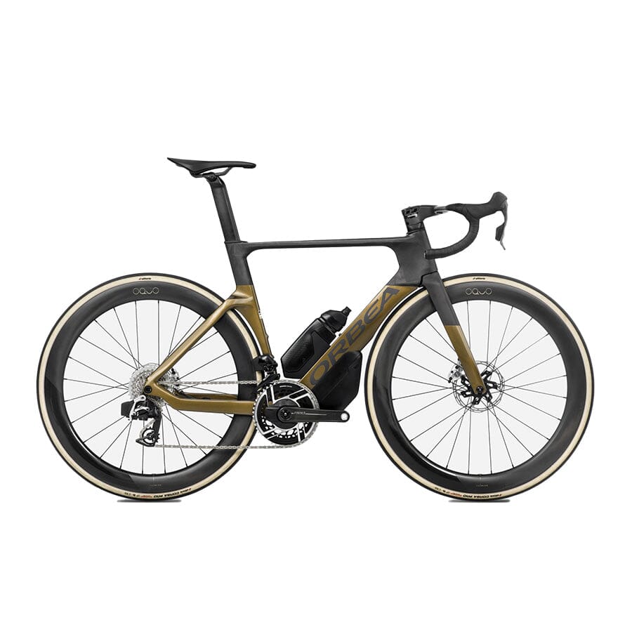 Orbea Orca Aero M11eLTD Bikes Orbea Bikes Olive Green (Gloss) - Carbon Raw (Matt) 53 