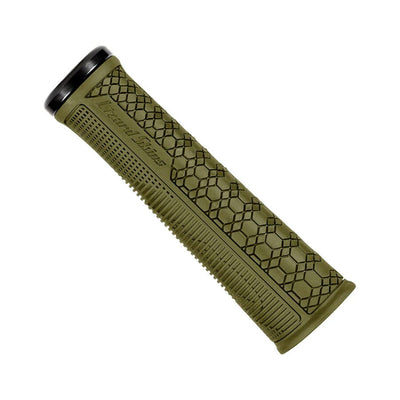 Lizard Skins Gradient-Single Clamp Lock-On Grips Components Lizard Skins Olive Green 