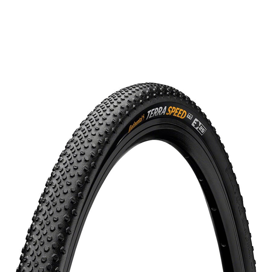 Continental Terra Speed Tire COMPONENTS Continental Black SL 700 x 45, Tubeless, Folding, BlackChili, ProTection, E25 