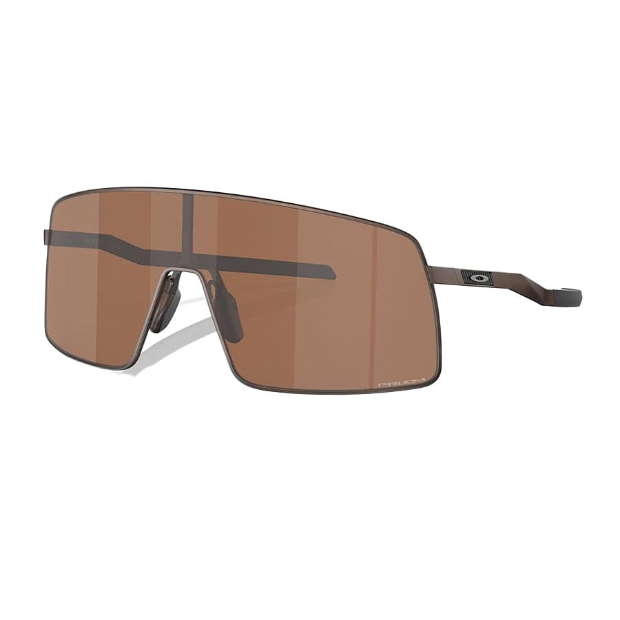 Oakley Sutro Ti Apparel Oakley Satin Toast w/ Prizm Tungsten Lenses 