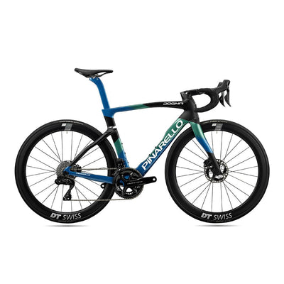 Pinarello Dogma F Disc Frameset Bikes Pinarello Nebula Green Blue 43 