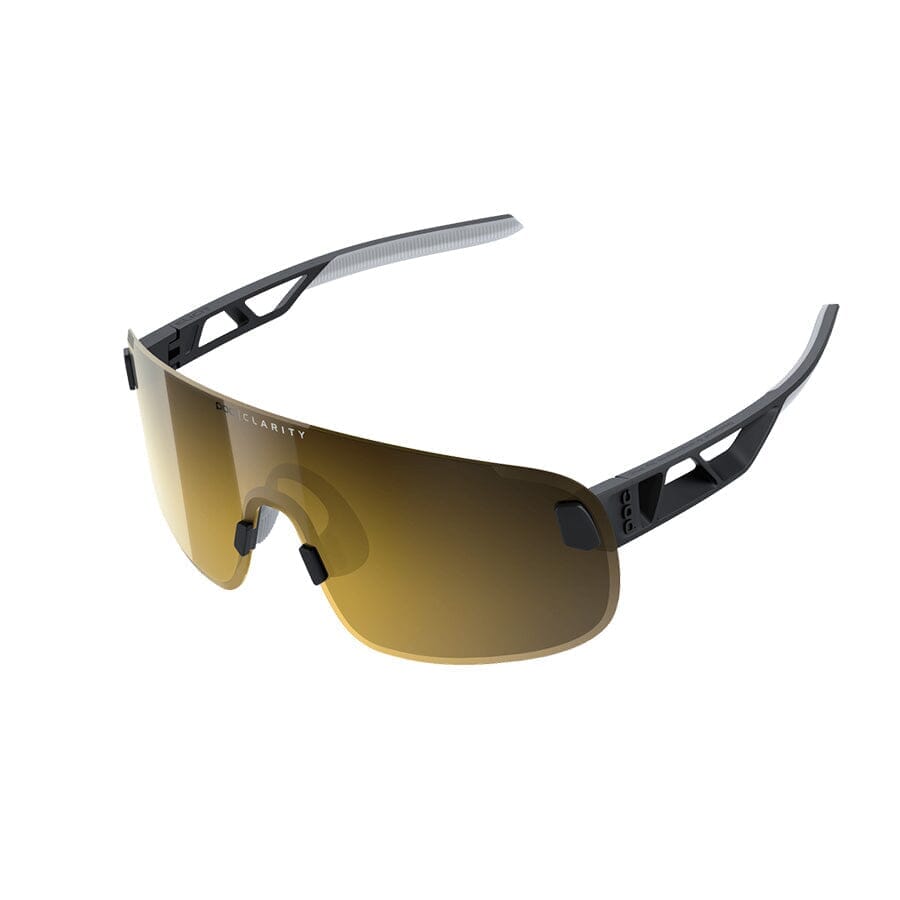 POC Elicit Apparel POC Uranium Black Frame / Clarity Road with Partly Sunny Gold Cat. 2 Lens 