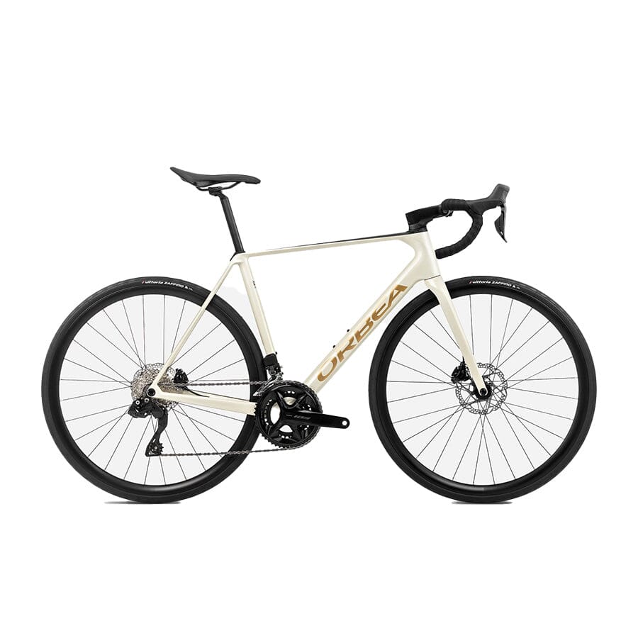 2024 Orbea Orca M30i Bikes Orbea Bikes Ivory White-Burgundy (Gloss)-Vulcano (Matt) 53 