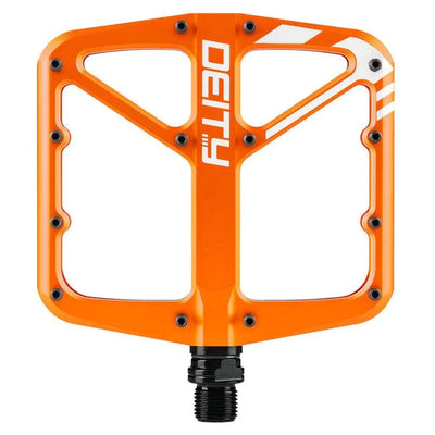 Deity Supervillain Pedals Components Deity Components Orange 