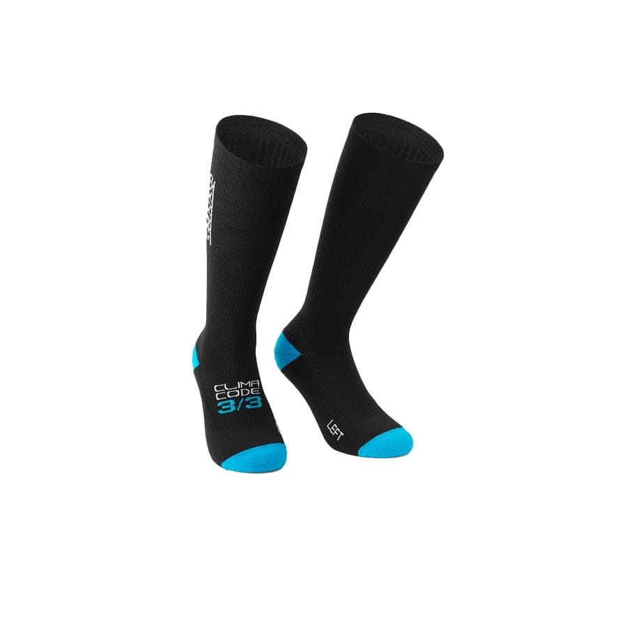 Assos Ultraz Winter FUGU Socks Apparel Assos blackSeries 0 