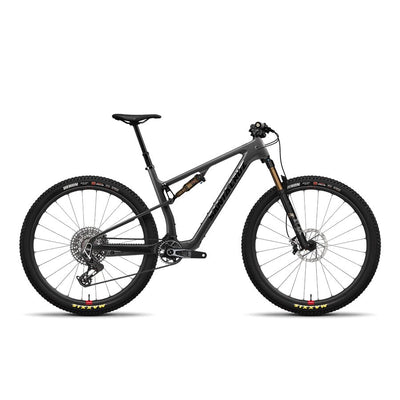 Santa Cruz Blur 4 CC X0 AXS TR Reserve Kit Bikes Santa Cruz Bikes Matte Carbon L 