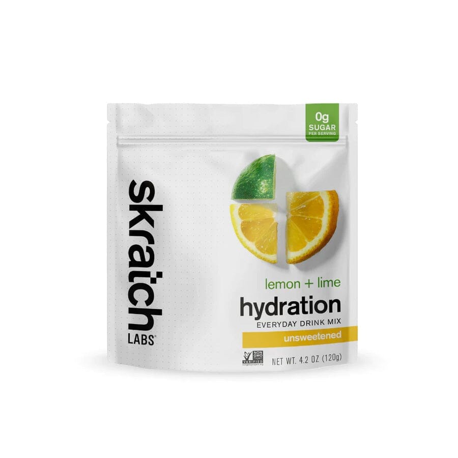 Skratch Labs Hydration Everyday Drink Mix Accessories Skratch Labs Lemon + Lime Resealable Bag - 30 Serving 