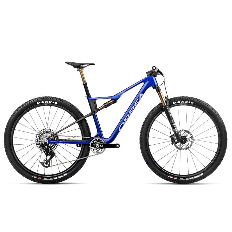 Orbea Oiz M-LTD Bikes Orbea Bikes Cobalt Blue (Gloss) - Carbon Raw (Matt) S 