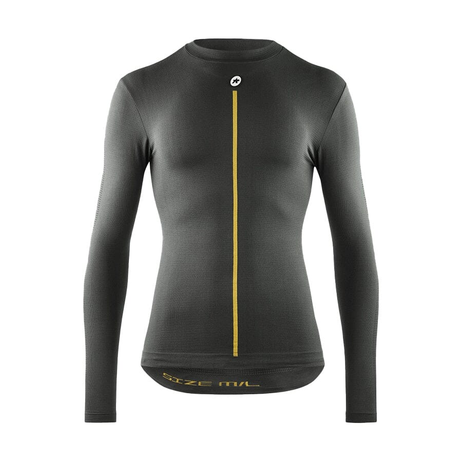 Assos Spring Fall LS Skin Layer P1 Apparel Assos Anthracite Grey I 