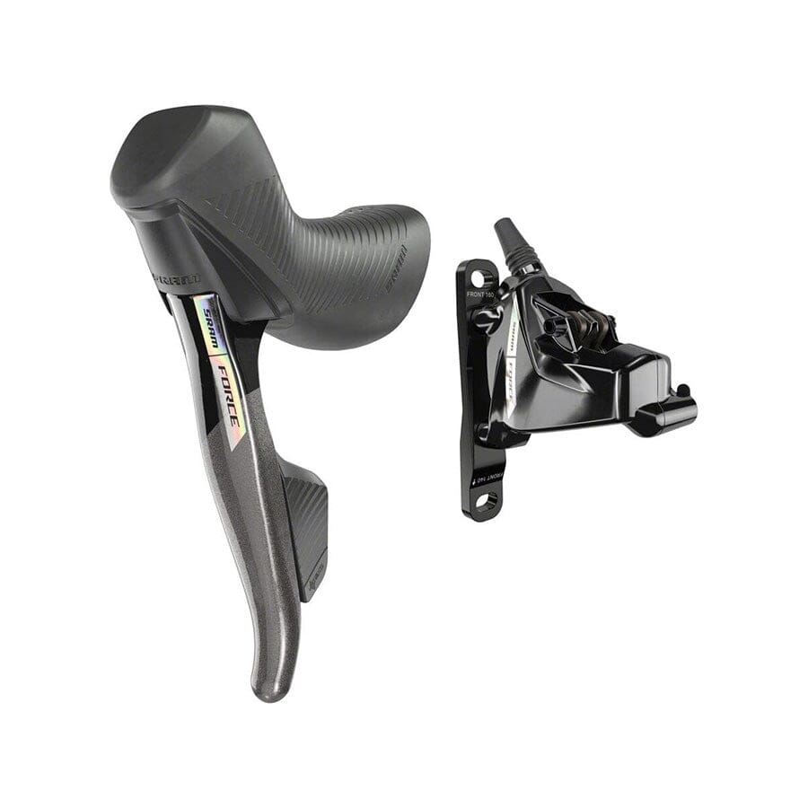 SRAM Force AXS HRD eTap Shifter / Brake Lever and Caliper D2 Components SRAM Iridescent Gray/Black Right/Rear 