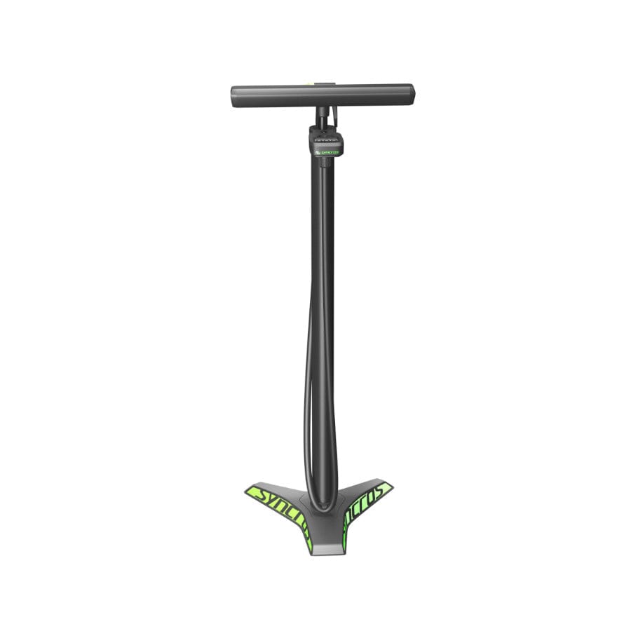 Syncros Vernon 2.0 Digital Floor Pump Accessories Syncros Matte Black/Green 