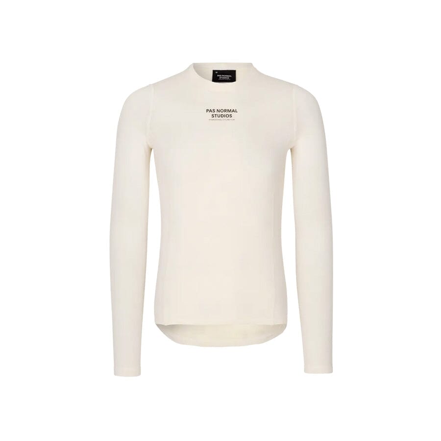 Pas Normal Studios Thermal Long Sleeve Baselayer Apparel Pas Normal Studios Off White S 