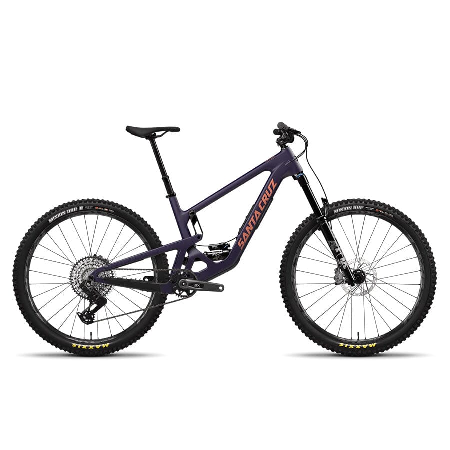 Santa Cruz Hightower 4 C GX AXS Kit Bikes Santa Cruz Bikes Matte Deep Purple S 