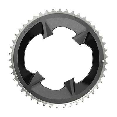 SRAM Rival 2x12-Speed Chainring Components SRAM Black 46T -107 BCD- 4 Bolt for use with 33T 