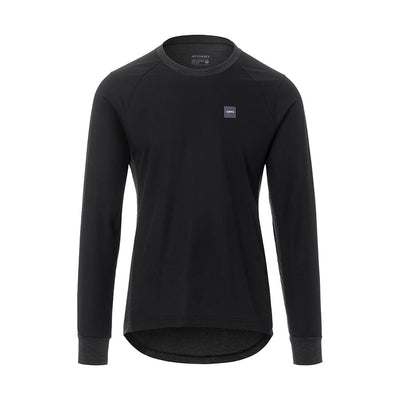 Giro Men's Roust Long Sleeve Wind Jersey Apparel Giro Black/Grey S 