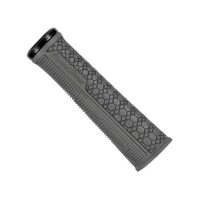 Lizard Skins Gradient-Single Clamp Lock-On Grips Components Lizard Skins Graphite 