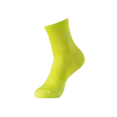 Specialized Soft Air Road Mid Sock Apparel Specialized Bikes Hyper Green S 