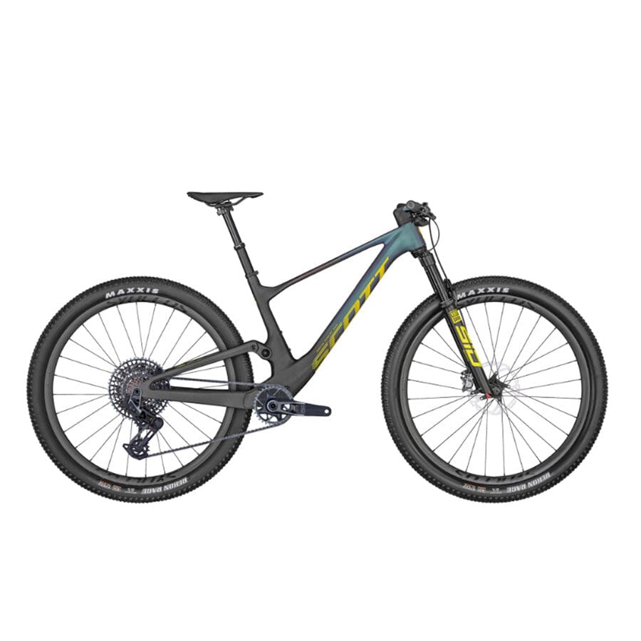 SCOTT Spark RC World Cup TR Bikes Scott M Carbon / Green / Yellow 