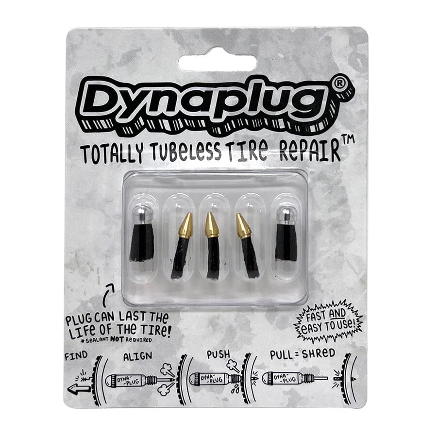 Dynaplug Tubeless Bicycle Tire Repair Plugs Accessories DynaPlug 