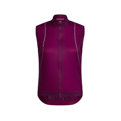 Rapha Women's Wind Gilet Apparel Rapha Plum Caspia / Plum Caspia S 