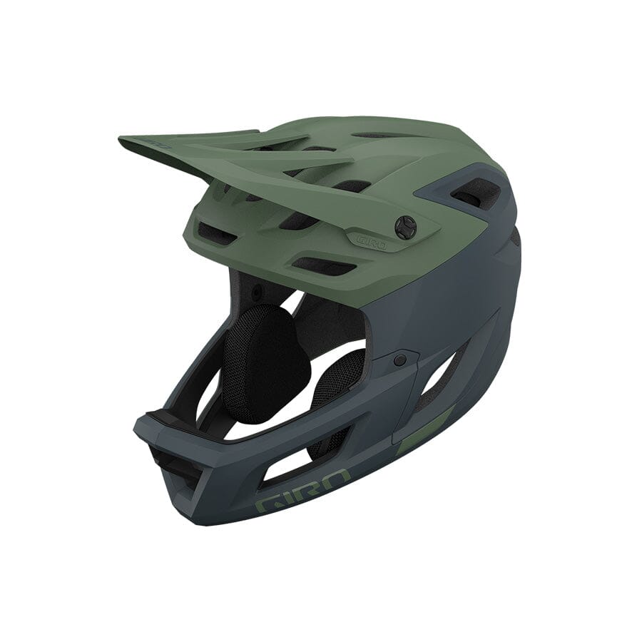 Giro Coalition Spherical Helmet Apparel Giro Matte Hedge Green / Dark Shark M 