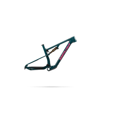 Santa Cruz Blur 4 CC TR Frame Bikes Santa Cruz Bikes Gloss Dark Teal L 