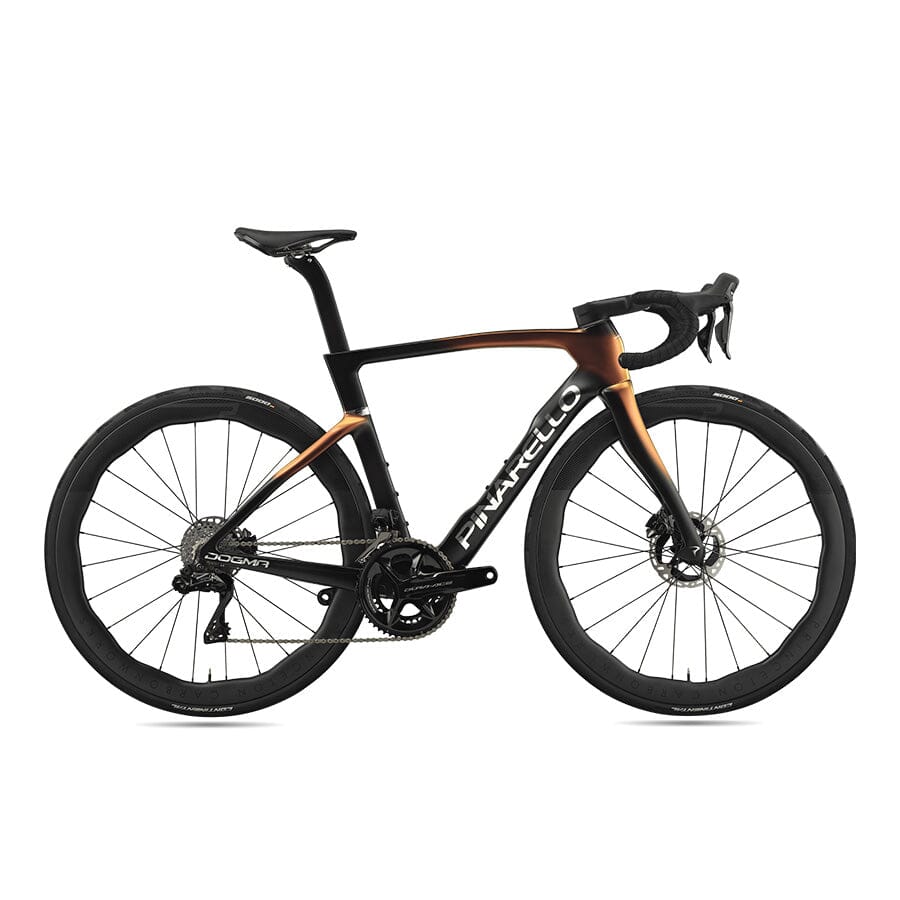 Pinarello Dogma F Dura Ace Di2 Bikes Pinarello Luxter Red Gold 43 